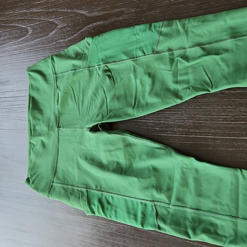 Fabletics High-Waisted Powerhold Full Length Legging Green
